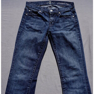 7 For All Mankind Stretch Denim Jeans Women's Size 25
